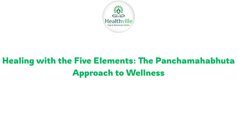 Healing with the Five Elements: The Panchamahabhuta Approach to Wellness
