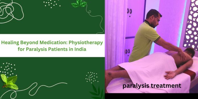 Physiotherapy for paralysis patient in India